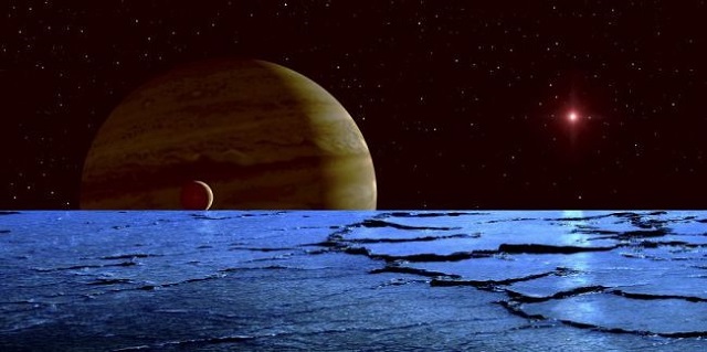 Откриха ледена крепост край Юпитер