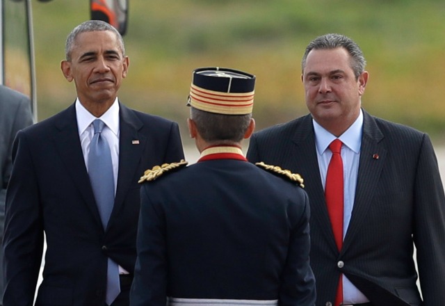 Обама кацна в Гърция
