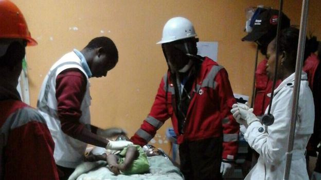 Бебе оцеля 4 дни под развалините на рухналата сграда в Кения