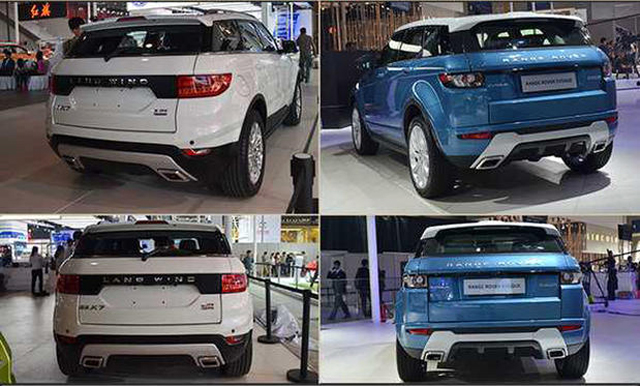 Land Rover съди китайски плагиати