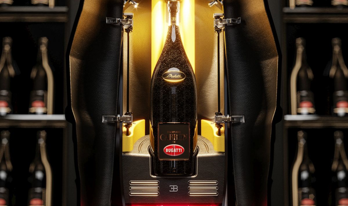 Bugatti предлагает новый конфигуратор... для шампанского