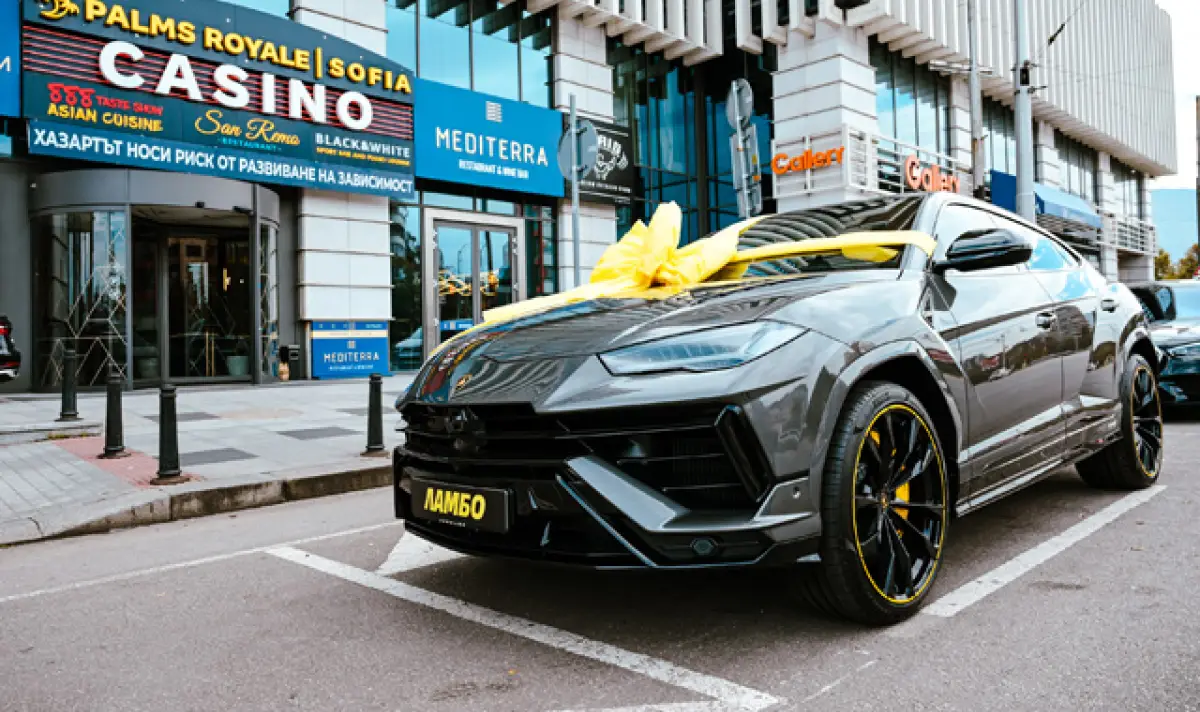 Какво представлява Lamborghini-то от рекламата &quot;Ламбо, бате!&quot;?