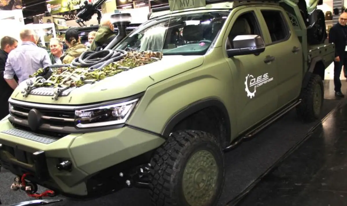 VW е готов с военни версии на Amarok и Crafter