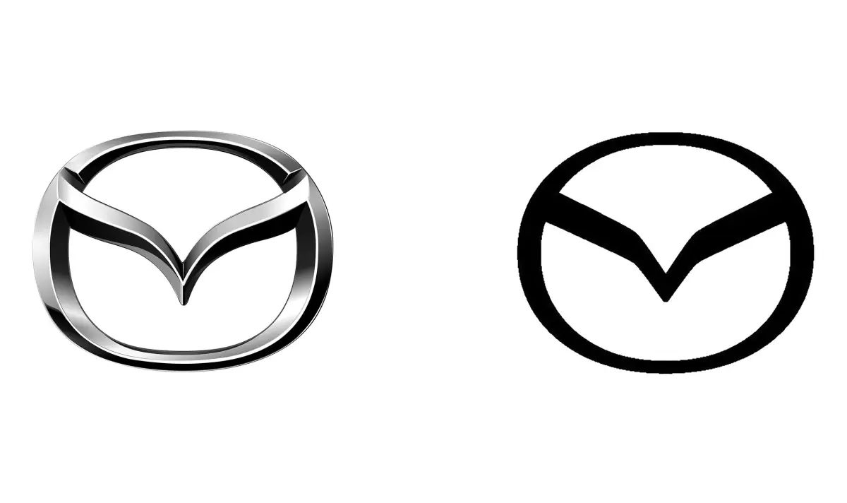 Mazda също ще използва ново лого