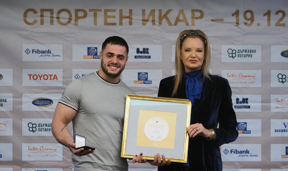 Стефка Костадинова за Карлос Насар: Пред очите ни израства ярка звезда и всички ние сме щастливи свидетели 