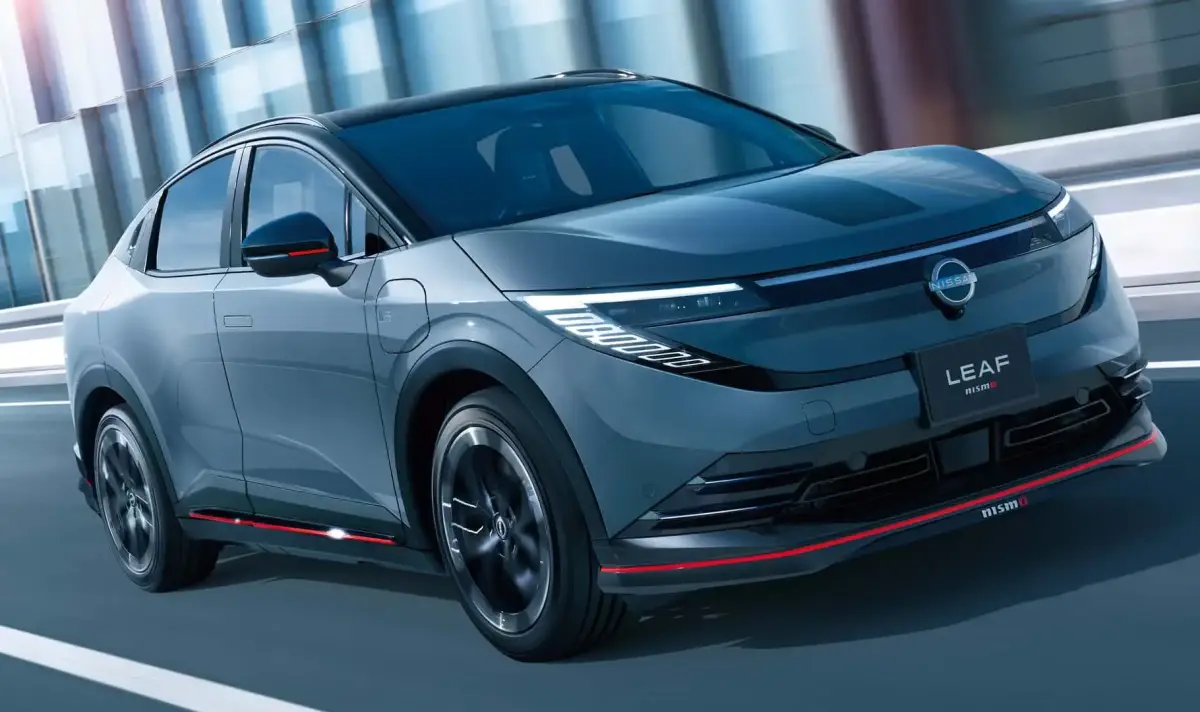 Nissan представи наточения Leaf Nismo