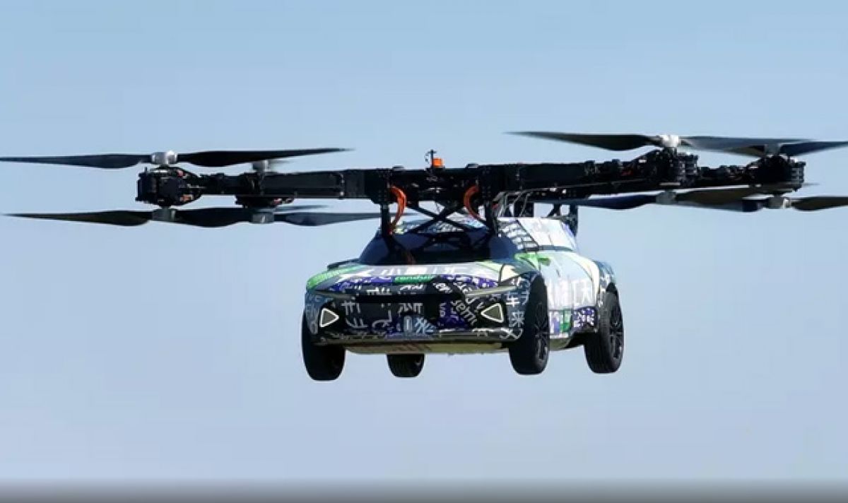 Xpeng показала испытания своих летающих автомобилей (ВИДЕО)