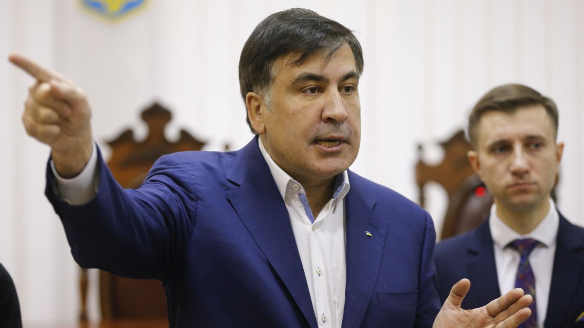 Саакашвили с нарушение в затвора