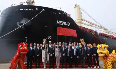 „Параходство БМФ“ получи първия за тази година новопостроен кораб - 1