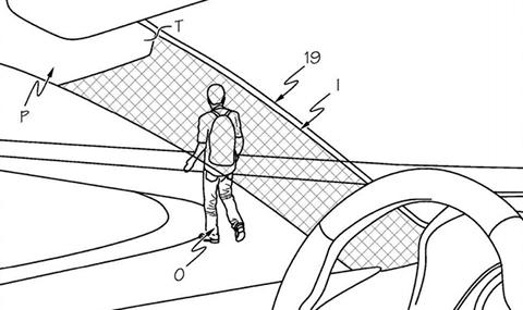 Toyota измисли прозрачни колонки на предното стъкло - 1