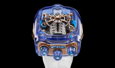 Bugatti показа часовник със син сапфир на стойност над 1 милион евро - 1