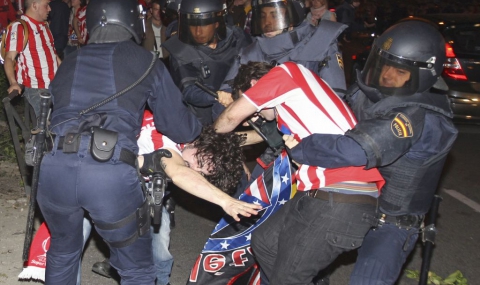 37 ранени след празненствата в Мадрид - 1