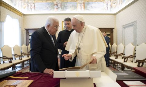 Махмуд Абас подчерта жизненоважното значение на Ватикана - 1