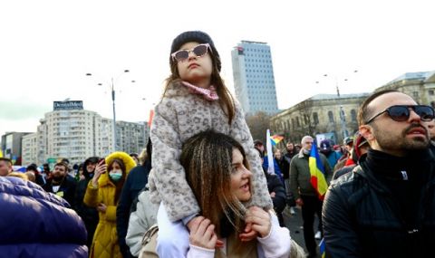 Демонстрации срещу ограниченията имаше в Румъния - 1