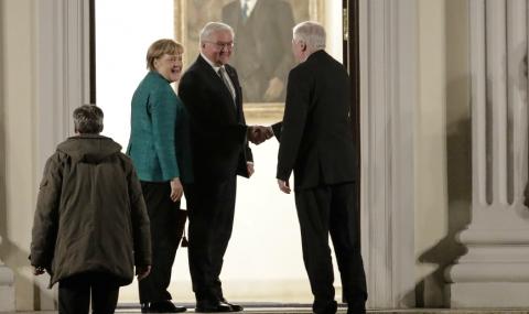 Край на кризата? Меркел се срещна с Шулц - 1