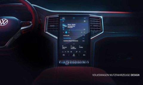 Огромен екран за най-новия Volkswagen - 1