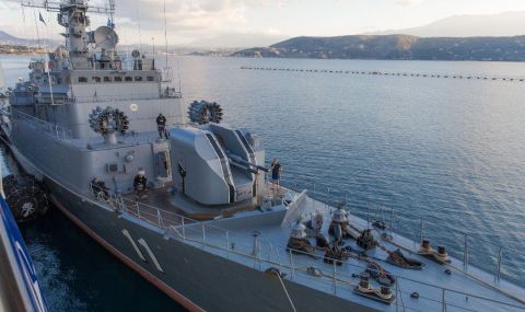 Фрегата „Смели” продължава във Втората постоянна група кораби на НАТО в Средиземно море - 1
