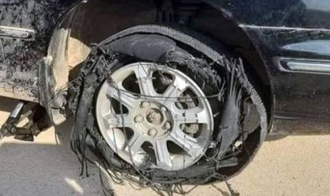 Шест съвета за спиране на автомобил, когато някоя от гумите се спука в движение - 1