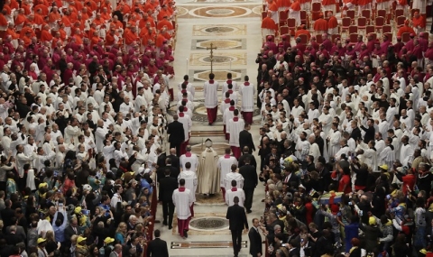 Папа Франциск и 17-те нови кардинали - 1