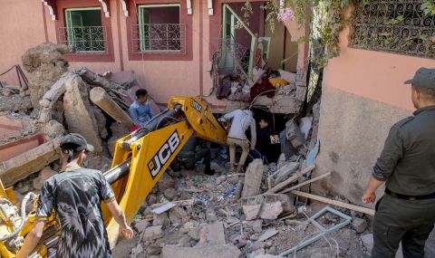 Футболисти на Лудогорец и Локо Сф в епицентъра на земетресението в Мароко, убило над 600 души - 1