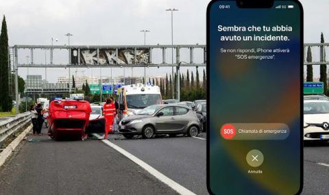 iPhone 14 и Apple Watch могат да спасяват шофьори при инцидент - 1