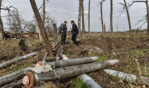 Украинците отблъснаха руски нападения в промишлената зона на Бахмут - 1