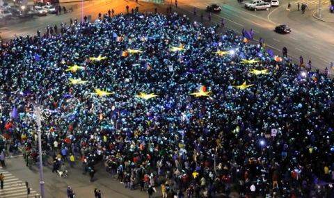 Румънският протест придоби формата на ЕС - 1