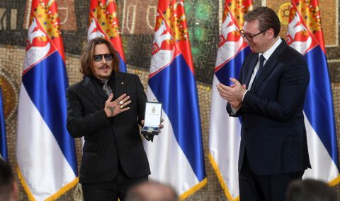 Сърбия награди Джони Деп - 1