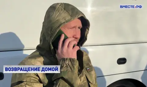 Russian soldiers who returned from captivity thanked Putin and their mothers' prayers  - 1