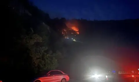 Детска игра с пиратки причини пожар в Шуменското плато  - 1