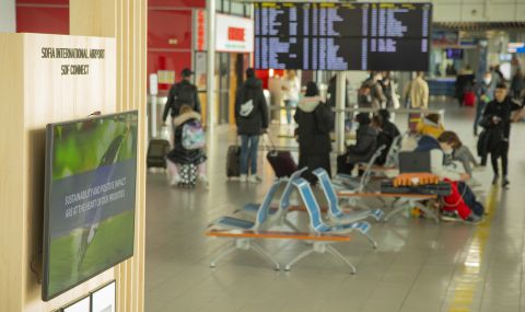 Над 1,5 млн. пътници преминали през летище София за първите три месеца на годината - 1