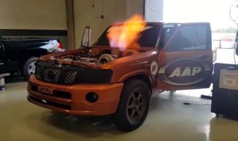 Огнедишащият Nissan Patrol с мощност 2500 к.с. - 1