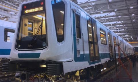 Готов е първият влак за третата линия на метрото - 1