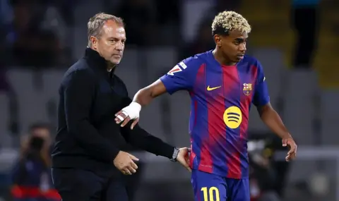 Ханзи Флик иска повече от Ламин Ямал: Не обичам да го възхвалявам много - 1