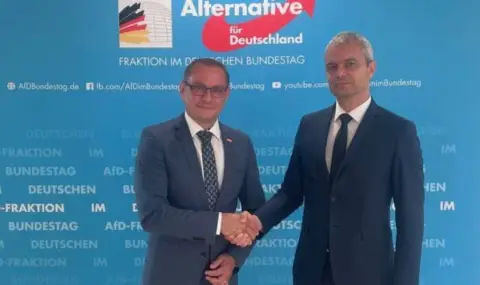 Костадин Костадинов: Възраждане категорично ще работи заедно с „Алтернатива за Германия“