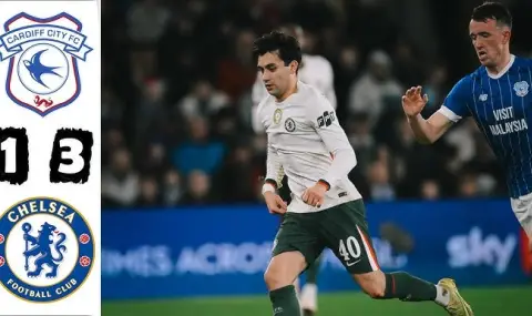Челси си поигра с огъня срещу Кардиф - 1