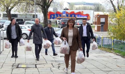 БСП провежда за четвърта поредна година кампанията "Солидарен Великден"  - 1