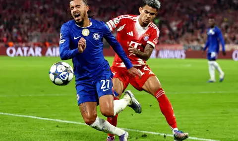 Байерн Мюнхен с категоричен успех над Челси на старта на Шампионската лига - 1