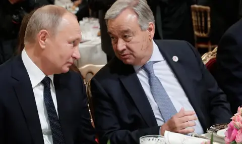 At a high level! Vladimir Putin will negotiate with the head of the UN Antonio Guterres  - 1