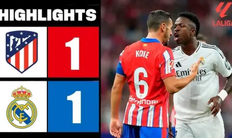 1:1. Atlético took the joy out of Real's victory at the very end VIDEO  - 1