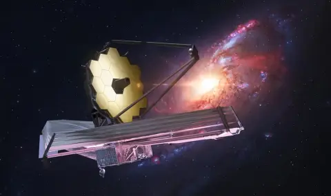Телескопът "Джеймс Уеб" откри мистериозна древна галактика - 1