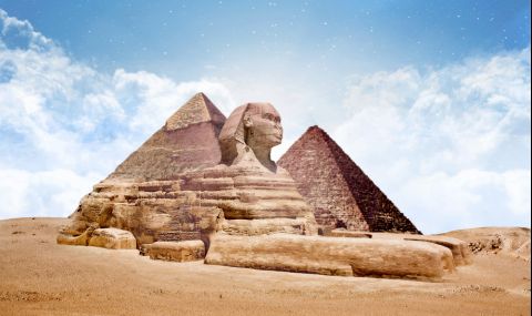 Откриха два огромни сфинкса в Египет - 1