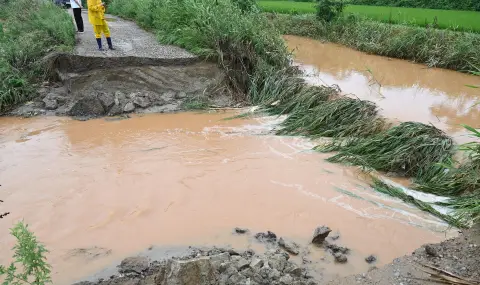 Проливни дъждове предизвикаха бедствие в Южна Корея: Двама загинали и над 1000 евакуирани - 1