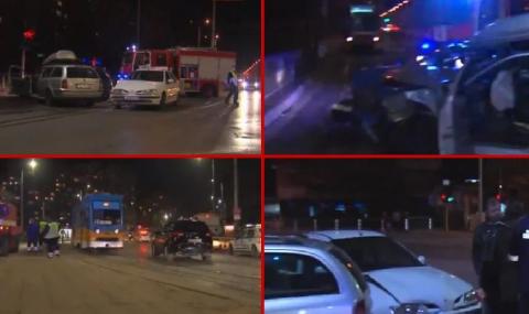 Тежка катастрофа в София, 7 пострадаха - 1