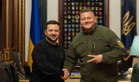 Зеленски удостои Залужни със званието „Герой на Украйна“ - ден след уволнението му - 1