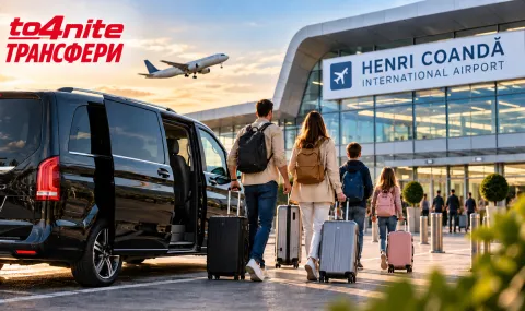 How to choose transport from Ruse to Otopeni Airport according to the flight, luggage and number of passengers - 1