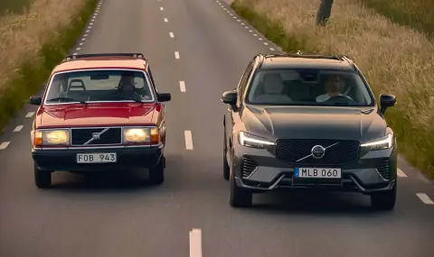 XC60 "открадна" дългогодишен рекорд на Volvo 240 - 1