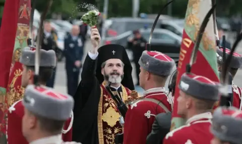 Водосвет на бойните знамена за Деня на храбростта - 1