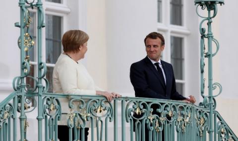 Голяма среща между Меркел и Макрон - 1