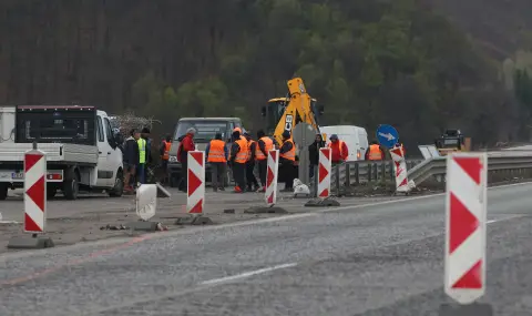1000 лева глоба за единствената лента без дупки по „Хемус“ – аварийната - 1